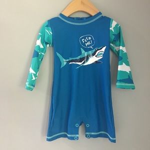 Hatley boys rashguard bodysuit 3-6 months